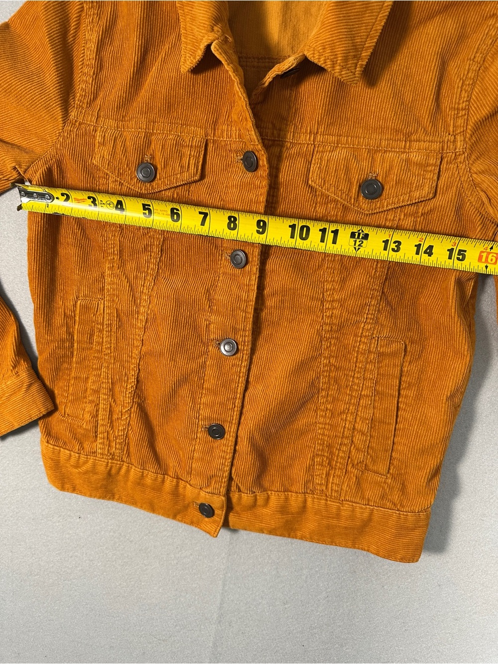 Ashley by 26 International Marigold Corduroy Jacket Sz XS EUC - Picture 5 of 7
